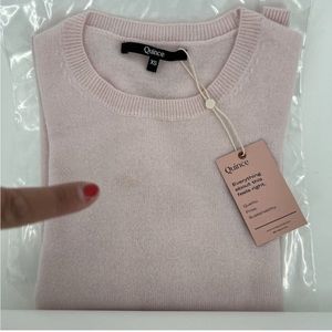 Brand New with Tags. Quince Cashmere Sweater XS